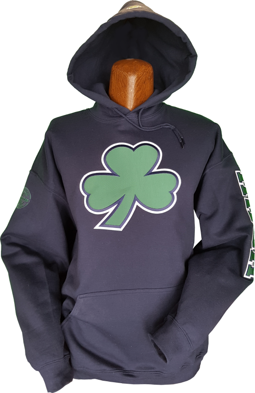 Purchase Irish Hoodie Big Logo Navy 1 The Clubhouse at unbeatable prices